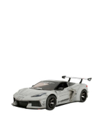 รถของเล่น Corvette C8 Liberty Walk สีขาว