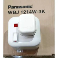 Stopkontak AC Steker AC Panasonic WBJ1214W-3K