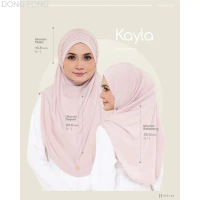 Instant Hijab HEEJAB Express Scarf KAYLA (2 Helai RM69)