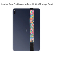 PU Leather Case For Huawei M-Pencil HONOR Magic Pencil Elastic Pocket Sleeve Cover For Apple pencil 1 2 Anti-lost Case