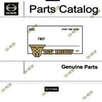 Ebook softcopy pdf parts catalog hino 500 new generation FM340TH FM340PL FM340PD FM2P Euro4 2022