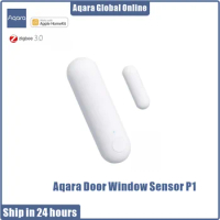 2023 Newest Aqara Door Window Sensor P1 Zigbee 3.0 Remotely View Intelligent Linkage Smart home Devices Work With APP Homekit