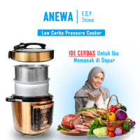 Anewa Presto Listrik Low Carbo Alat Masak Multifungsi Low Watt Energy Mudah Digunakan