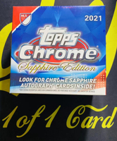 2021 Topps MLS Chrome Sapphire 美職聯 足球 藍寶石 盒卡