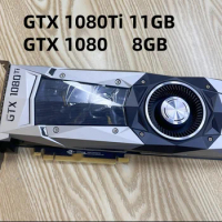 Original PG611 For NVIDIA GTX 1080Ti 11GB FOUNDERS EDITION Graphics Card GTX1080 8GB GTX 1070TI 8GB 