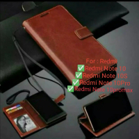 Sarung For Redmi Note 10 10s 10pro 4G 10proMax Pro Max Leather Case Flipcover