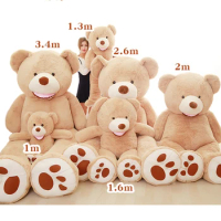 Empty Teddy Bear Huge American Giant Bear Skin Teddy Bear Coat Good Quality Factary Price Soft Toys For Girls