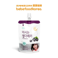 韓國 bebefood 寶寶福德 接骨木莓果汁80ml【悅兒園婦幼生活館】
