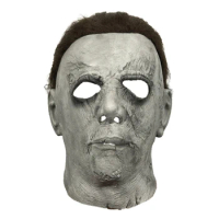Latex Michael Myers Halloween Cosplay Mask Horror Performance Props Scary Masquerade Accessories