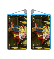 POWERBANK CUSTOM ANIME 10000 MAH VEGER BLUE CUSTOM ANIME POWERBANK