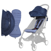 Stroller Hood &amp;Cushion For YOYO2 Sunshade Cover Seat Mattress Pack High-End Canopy For YOYA YOYO6 Original Fabric Accessories