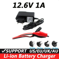 12.6V 1A Lead-acid Battery Charger Can Be Used For Electric Scooters Electric Bicycles Suitable For Golf Carts And Wheelchairs