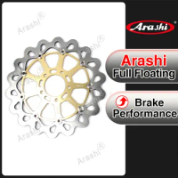 Arashi 1PCS 320mm Motorcycle CNC Floating Front Brake Disk Disc Rotor For SUZUKI GSX-R1300 GSXR1300 HAYABUSA GSX1400 GSX 1400