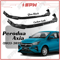 Perodua Axia (2023-2025) Front Lip Front Bumper Lip Diffuser Skirt Skirting Lips PU Material Paint G