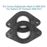 2PCS For Toyota Camry Highlander Reiz 2008-2012 Car Tweeter Refitting Audio Door Angle Gum Speaker Cover Boxes Mounts