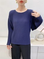 เสื้อยืดหรือกางเกงแขนยาวพับได้สำหรับผู้หญิง Comfort หลวมและลำลอง # S-686 (เสื้อและกางเกงขายแยกต่างหา