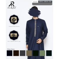 Promo Jubah / Gamis Model Al Haramain Al Raz Kombinasi / Alraz Manset