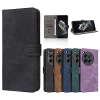 For OnePlus 12 Case Wallet Anti-theft Brush Magnetic Flip Leather Case For OnePlus 12 OnePlus12 Phone Case For One Plus 12