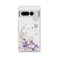 【apbs】Google Pixel 7 / 7 Pro 防震雙料水晶彩鑽手機殼(祕密花園)