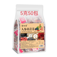 Ginseng mulberry tea five treasures ten treasures stay up late combination of red dates and wolfberr