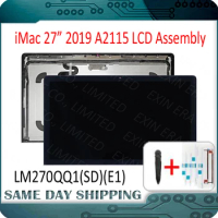 New 2019 Year for iMac 27'' A2115 5K LCD Screen w/ Glass Assembly LM270QQ1(SD)(E1) EMC 3194 MRQY2 MRR02 MRR12
