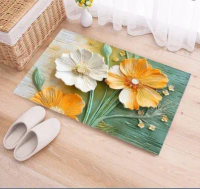 Thảm lau chân thấm hút tốt chống trượt 40x60 - Thảm bếp nỉ nhung cao cấp