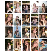 Lomo card J140 ảnh bo góc June Wanwimol Jaenasavamethee - IG4