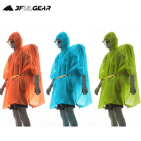 3F UL GEAR 3 in 1 Ultralight Hiking Cycling Raincoat Outdoor Awning Camping Mini Tarp Sun Shelter Poncho 15D Nylon Rain Jacket