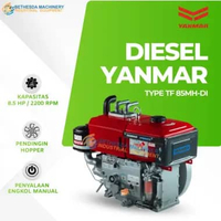 Diesel Yanmar 8.5 PK Mesin Pengerak Yanmar 8.5HP Yanmar TF 85 R