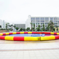 Top Quality Durable PVC Inflatable Swimming Pool Intex Pool Water Playground For Outdoor