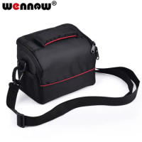 Wennew Digital Camera Bag For Sony NEX-6 NEX-5T NEX-3N NEX-5N NEX-5R NEX-5 Waterproof Camera Case Bag For YI M1 YI 4K Lens Bag
