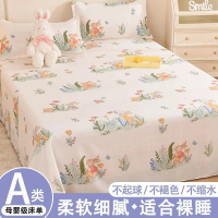 Single Thickened Bed Sheet Skin-Friendly Aloe Vera Cotton Quilt Single Brushed Student Dormitory Sin