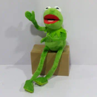 1piece 45cm Puppet show movie the Muppets frog Kermit kermi Frog Plush Toy Doll children's gift