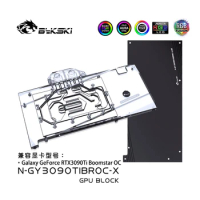 Bykski GPU Water Block for GALAX RTX 3090 Boomstar OC Video Card Cooled Radiator / N-GY3090TIBROC-X