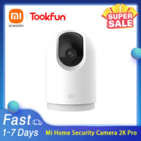 Xiaomi Mi 360° Home Security Camera 2K Pro 1296p CCTV Talkback Feature Infrared ​Night Vision ​WiFi Videca Bluetooth Gatewa