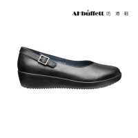 AHbuffett防滑鞋 AH-20 公主鞋-黑色-女尺碼(輕量、透氣、耐久站、防滑鞋、上族鞋、淑女鞋、工作鞋)