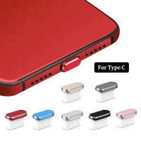 USB Type C Charging Port Anti Dust Plug for Samsung Galaxy Z Flip 5 Flip 4 3 S23 Ultra iPhone 15 Pro Max Phone Accessories
