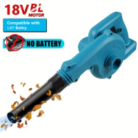 Cordless Leaf Blower Electric Air Blower Cordless Garden Tools For 18V Makita Lithium Battery