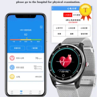 best selling ECG Smart Band Watch Bracelet Blood Pressure Heart Rate Fitness Tracker monitor Sports Pedometer IP68 Waterproof