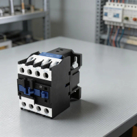 Các rơ-le tiếp điểm AC CJX2-2510 và CJX2-2501 dùng cho thiết bị điện cơ.
