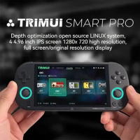 Trimui Smart Pro Open-source Handheld Game Console Retro Arcade Game Console Hd 4.96-inch Ips Screen Game Console Linux System