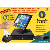 POS Computer Touchscreen /Touchscreen Point of Sale/POS/POS System/FULL PACKAGE Lifetime Use