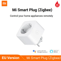 EU Version Xiaomi Mi Smart Socket Plug Zigbee EU Plug Mijia Multifunctional Gateway APP Remote Control