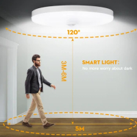 Ceiling Lamp LED Aisle Smart Sensor Modest Corridor Chandelier Lustre Automatic Luminesce Room Stairs House Lights Ceiling LED