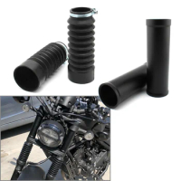 4Pcs Motorcycle Shock Absorbers Cover Gaiters Front Fork Boot Tube Slider For Honda Rebel CMX300 CMX500 2020 2021 2022 2023