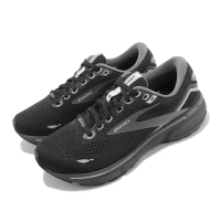 【BROOKS】慢跑鞋 Ghost 15 GTX 男鞋 黑 灰 防水 魔鬼系列 15代 緩衝 運動鞋 路跑(1103941D022)