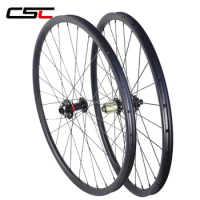 27.5inch 38mm Wide Asymmetric Hookless Mountain bike carbon wheels 27er MTB bicycle wheelset