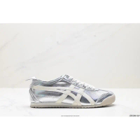 SEPATU ONTSKA TIGER MEXICO 66 SILVER WHITE