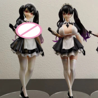 26.5cm Insight B full Sexy Nude Girl Kou Jikyuu Maid Cafe Tenin san 1/6 PVC Action Figure Adult Toys Anime Hentai Doll Gifts