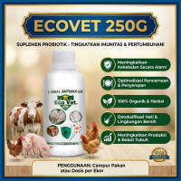 ECOVET 250G Suplemen Probiotik - Tingkatkan Imunitas & Pertumbuhan